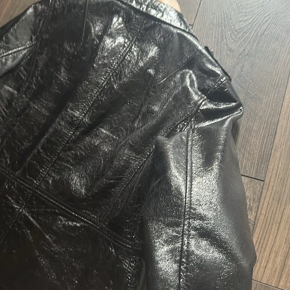 Perfect condition Tory Burch Leather crop jacket - Picture 10 of 11